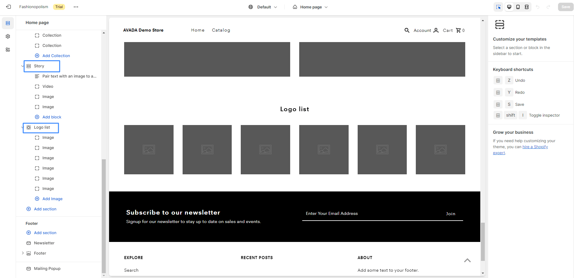 Shopify Theme Underground